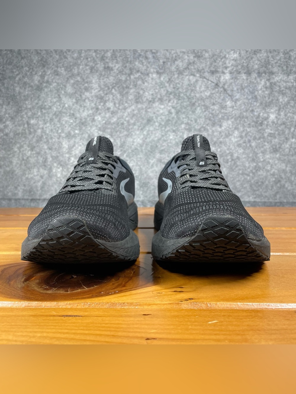 Brooks Revel 6 Mens 11.5 D Black Blackened Pearl Gray Running Shoes 1103981D072 - Picture 6 of 16